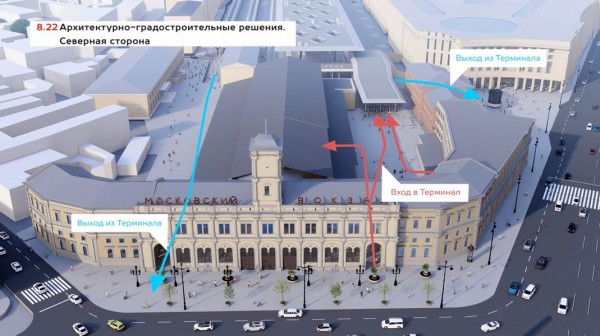 Стало известно, как будет выглядеть терминал ВСМ в Петербурге