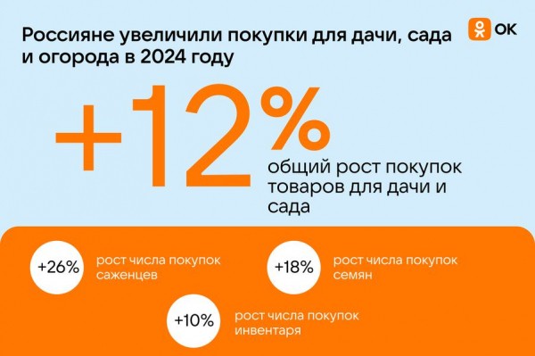 Россияне в этом сезоне стали больше тратить на дачные товары Россияне в этом сезоне стали больше тратить на дачные товары