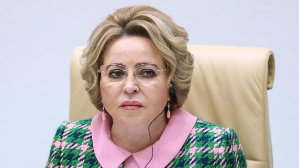 В парламенте предложили на пост спикера СФ Матвиенко, сенаторы рассмотрят вопрос