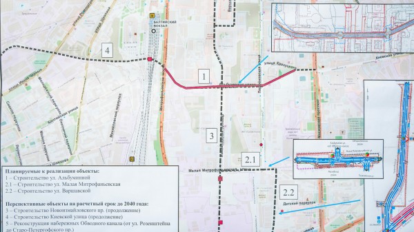 В Адмиралтейском и Московском районах появятся новые дороги В Адмиралтейском и Московском районах появятся новые дороги