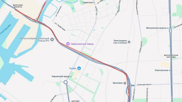 Строительство Витебской развязки на ЗСД ограничит движение петербуржцев на неделю Строительство Витебской развязки на ЗСД ограничит движение петербуржцев на неделю