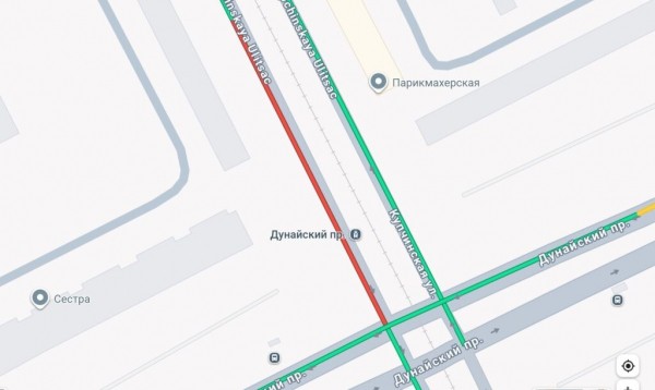 Встретились на перекрестке: Hyundai едва не перевернулся на бок после столкновения с Opel в Купчино