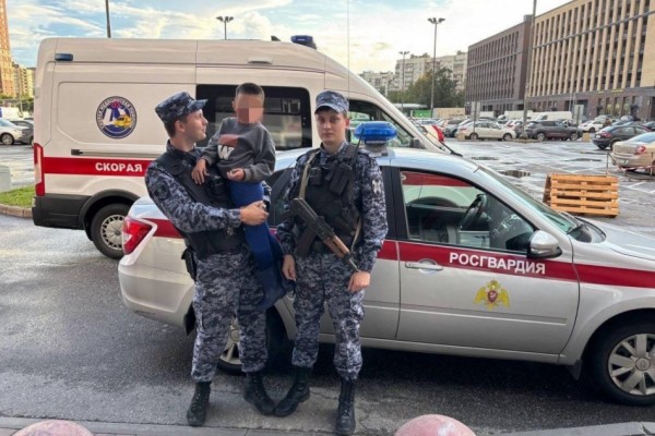 Сотрудники Росгвардии нашли и вернули домой шестилетнего ребенка во Фрунзенском районе