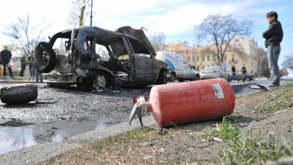 В Курортном районе Петербурга на Белоостровском шоссе дотла сгорел автомобиль «Газель» В Курортном районе Петербурга на Белоостровском шоссе дотла сгорел автомобиль «Газель»