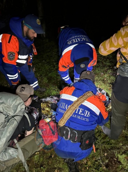 В лесах Ленобласти восемь дней искали пропавшего мужчину и нашли его живым