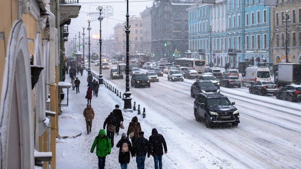 В Петербурге в воскресенье ожидаются снегопад и усиление ветра В Петербурге в воскресенье ожидаются снегопад и усиление ветра