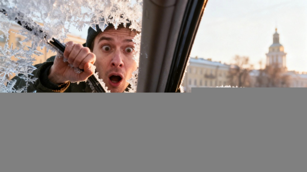 В Петербурге автомобилисты обнаружили ледяные «двойные стекла» на окнах машин В Петербурге автомобилисты обнаружили ледяные «двойные стекла» на окнах машин