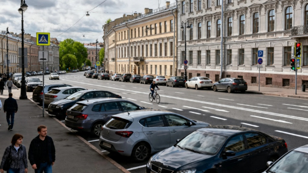 В Петербурге пересмотрят штрафы и правила парковки у домов и площадок