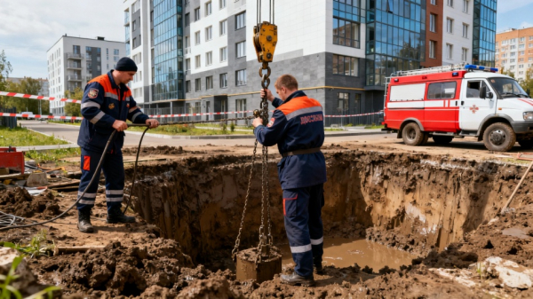 На Полюстровском проспекте обезвредили авиабомбу времен войны На Полюстровском проспекте обезвредили авиабомбу времен войны