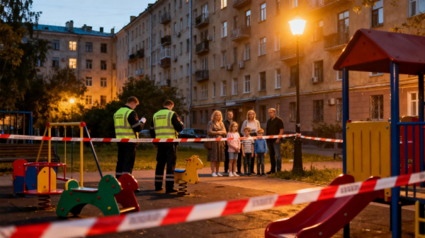 Взрыв на детской площадке в Петербурге: что известно о происшествии Взрыв на детской площадке в Петербурге: что известно о происшествии