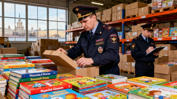 В Петербурге изъяли 12 тонн детских книг с экстремистским содержанием