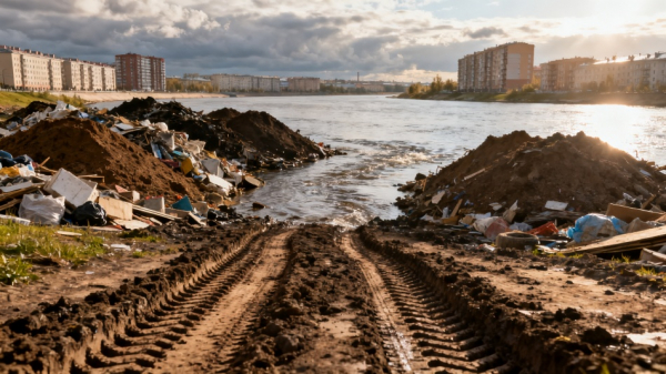 СК начал расследование загрязнения реки Утка в Петербурге