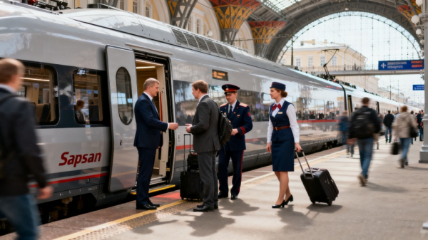 Сдвоенные «Сапсаны» свяжут Москву и Петербург на время ПМЭФ-2026 Сдвоенные «Сапсаны» свяжут Москву и Петербург на время ПМЭФ-2026