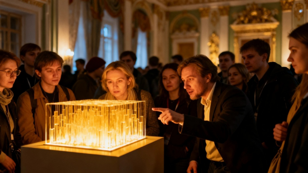 В Петербурге представят интерактивную инсталляцию «Горизонт событий» о будущем В Петербурге представят интерактивную инсталляцию «Горизонт событий» о будущем