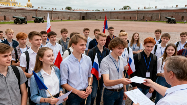 В Петропавловской крепости стартовал новый сезон студенческих отрядов Петербурга В Петропавловской крепости стартовал новый сезон студенческих отрядов Петербурга